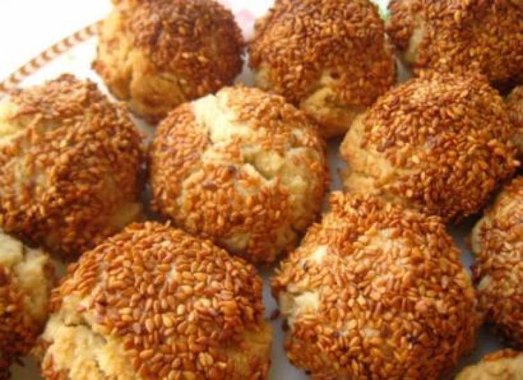 Susamlı Patates Topları