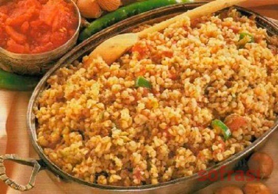 Kıymalı Bulgur Pilavı