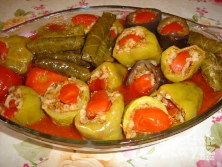 Kıymalı Türlü Dolma